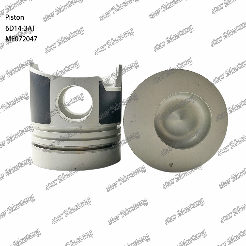 6D14-3AT Engine Piston ME072047 For Mitsubishi Engine Spare Parts