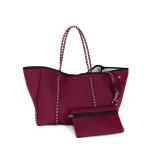 Cotton Polyester Blend Raffia Tote Bag Custom Print High Quality