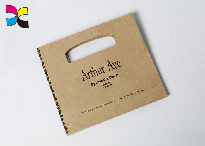 OEM Offset Printed Paper Bags / Personalized Paper Gift Bags With Handles