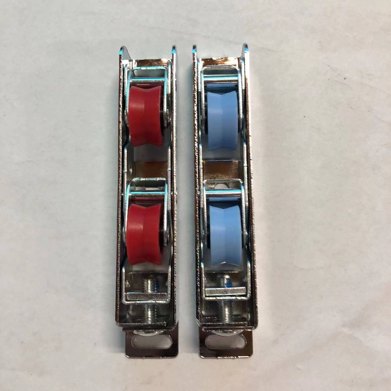 ISO9001 Approved V-shaped Aluminum Alloy Sliding Door and Window Roller with 19.5MM Height