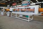 Plastic Sewage Drainage Corrugated Pipe Manufacturing Process Adopts Single