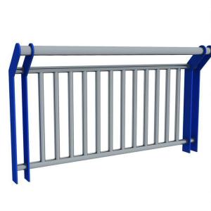 China Bridge Stainless Steel Railing Baluster Tubular Balustrade Guardrail Sprayed factory