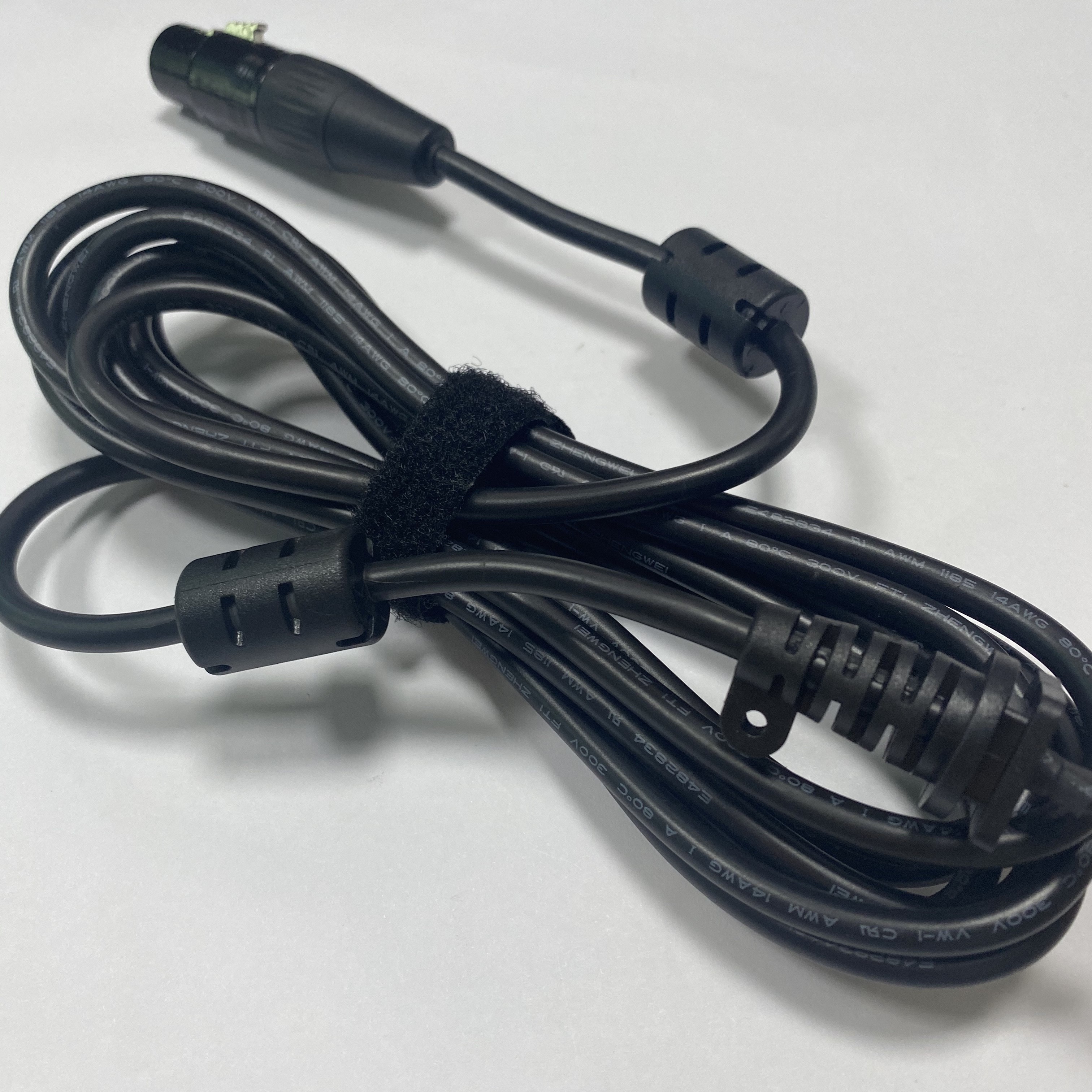XLR 3P Connector to SR injection Connect cable with 1185 two core cable