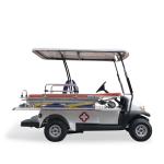 80-100km Range Aluminum Chassis Electric Ambulance Golf Car for Emergency Rescue