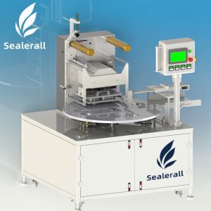 Energy Efficient Disposable Food Container Sealing Machine MAP Tray Sealer