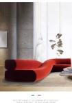 Italian Luxury Hotel Lobby Furniture Corner Velvet Multi Person Lazy Sofa