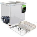 Professional Ring Ultrasonic Jewelry Cleaner 40KHz 38L Durable SUS304L Material