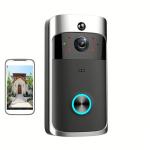 2.4GHz 2MP Tuya Smart Doorbell Camera Night Vision 3400mHA Battery