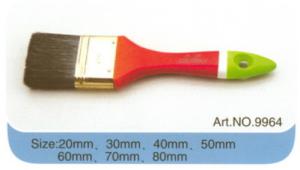 China High quality wooden handle and pure bristle paint brush No.9964 factory