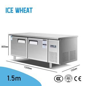 China 150*70*80cm Commercial Direct Cooling Refrigerator Freezer factory