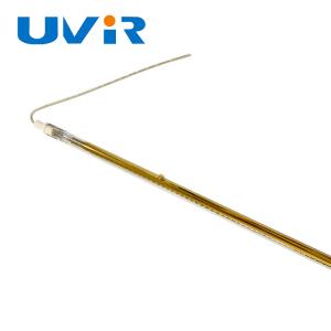 China RS Carbon Fiber Quartz Heater Tube , Single Tube Infrared Heating Lamp factory