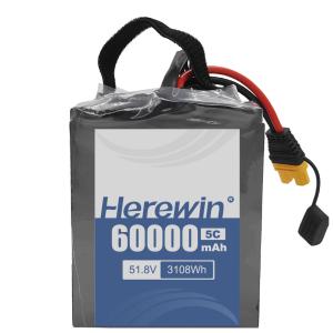 China Herewin Semi-Solid State Battery 14S2P 51.8V 60000mAh for Long-Lasting and High-Capacity factory
