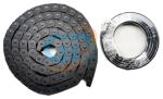 Black Concrete Pump Spare Parts Metal Drag Chain For Outrigger 1031000021