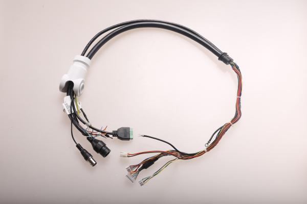IP Camera Cable RJ45F/3.81PITCH 2PIN 760mm Length Copper Wire Weatherproof PVC