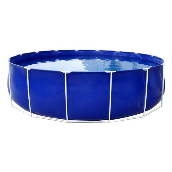 Custom Flexible Water Tank Round Aquaculture Fish Tank PVC Fish Farming Tank