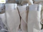 500GSM~550GSM Nomex Aramid Filter Socks With High Transparent Silicone Glue