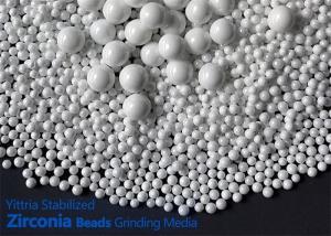 China Sphere Shape 95 Zirconia Grinding Media For Color Paste Coating / Painting factory