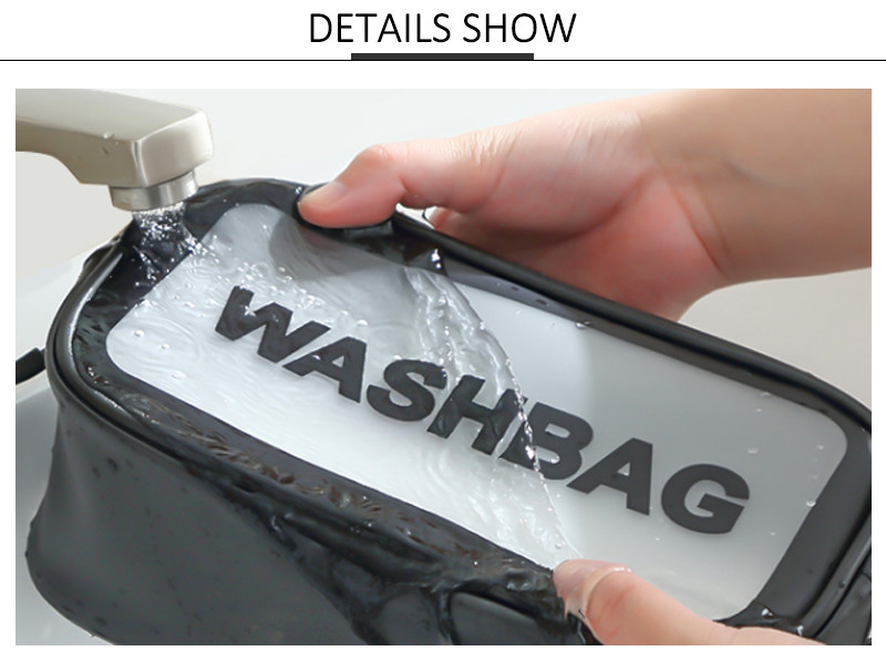Frosted PVC Makeup Bag
