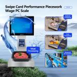Windows System Waterproof Touch Screen SOHE Industrial's Smart Scale for Swiping