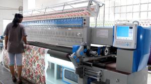 China Blankets and Quilts Industrial Embroidery Machines for making 3.2 Meters Products factory