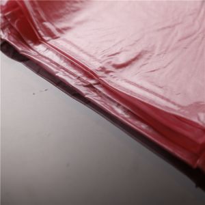 Red Hospital Water Soluble Bag Biodegradable For Infection Control