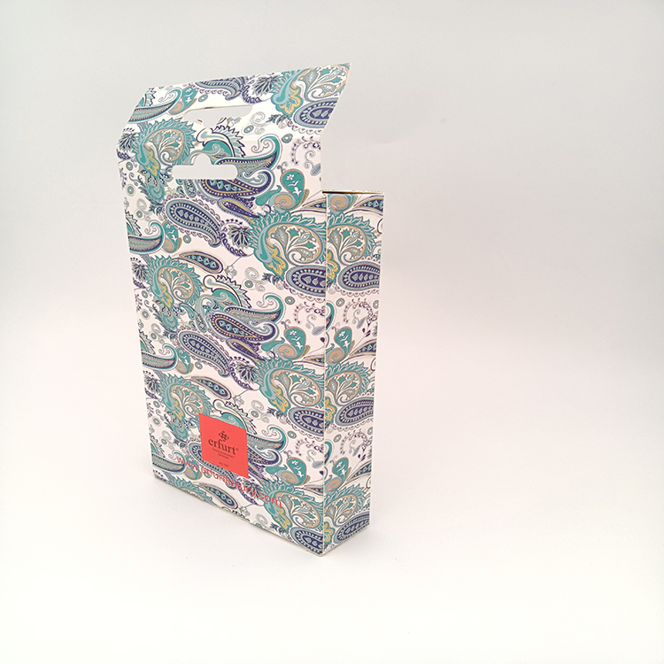 Personal Care Custom Logo Packaging Box , Transparent Paper Box With Clear Window