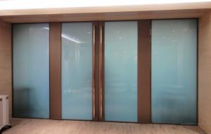 China 1800*3500mm sheet pdlc film laminating smart glass(TPT) factory