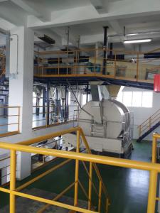 China Stainless Steel Detergent Powder Production Line For Chemicals Processing factory