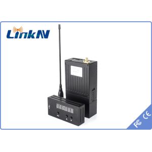 1km Spy Video Transmitter COFDM Low Delay H.264 High Security AES256 Encryption