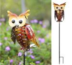 Outdoor 8lm IP44 Owl LED Solar Garden Stake Lights