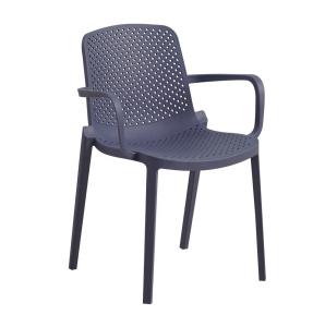 China Banquet Stackable Custom Colorful Outdoor Garden Chairs PP Plastic Plastic Dining Chairs with High Durability factory