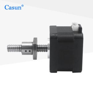 China 42*42*34mm NEMA 17 Ball Screw Linear Stepper Motor 2.52V 1.68A factory
