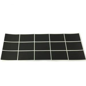 China Black Custom Die Cutting Services 0.05mm Polyimide Silicone Tape factory