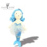 Anti MIte Infant Accompany Animal Soft Plush Toy PP Cotton Baby Stuffed Mermaid