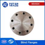 CS Blind Flanges Raised Face BS4504 Blank Flange Plate PN 40 Carbon Steel Blind