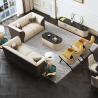 Buy cheap Luxury Modern Leather Sofa Set Couch Living Room Sofa Hotel Villa from wholesalers