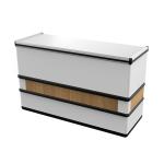 Powder Coating Supermarket Retail Checkout System With Cold Rolled Steel