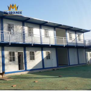 China Durable Steel Portable Accommodation Flat Pack Container House Heat Insulation factory