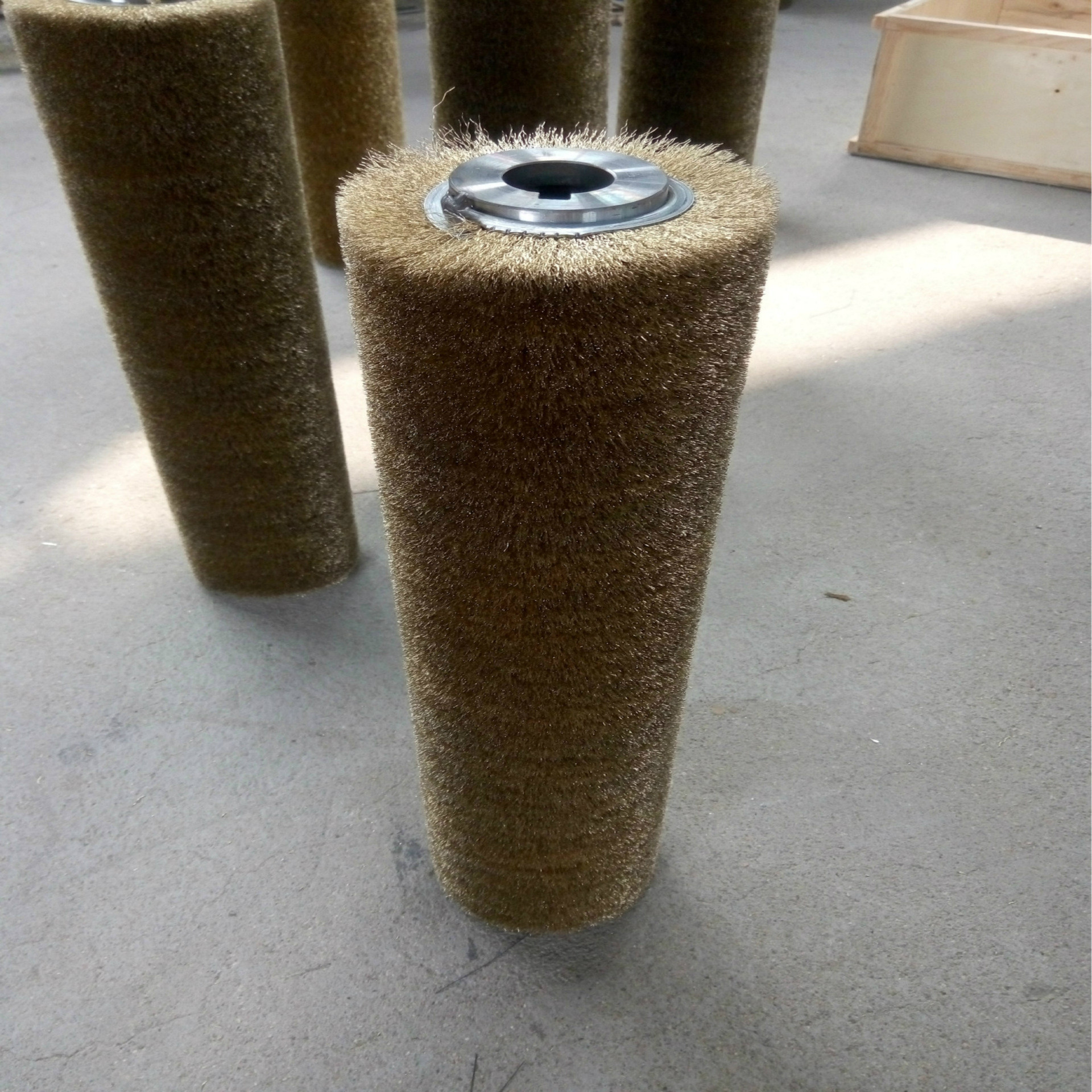 Size 800 * 200 * 30mm Industrial Machinery Roller Brush