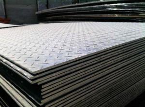 China Antislip Cold Rolled SS Diamond Plate 304 Stainless Steel Checkered Plate factory