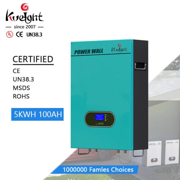 100Ah Solar Battery 5Kwh Tesla Battery Powerwall 48V Bms Lifepo4 Rs485 Battery