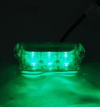 3W Green Emergency Warning LED Light Head For Ambulance And Fire Truck