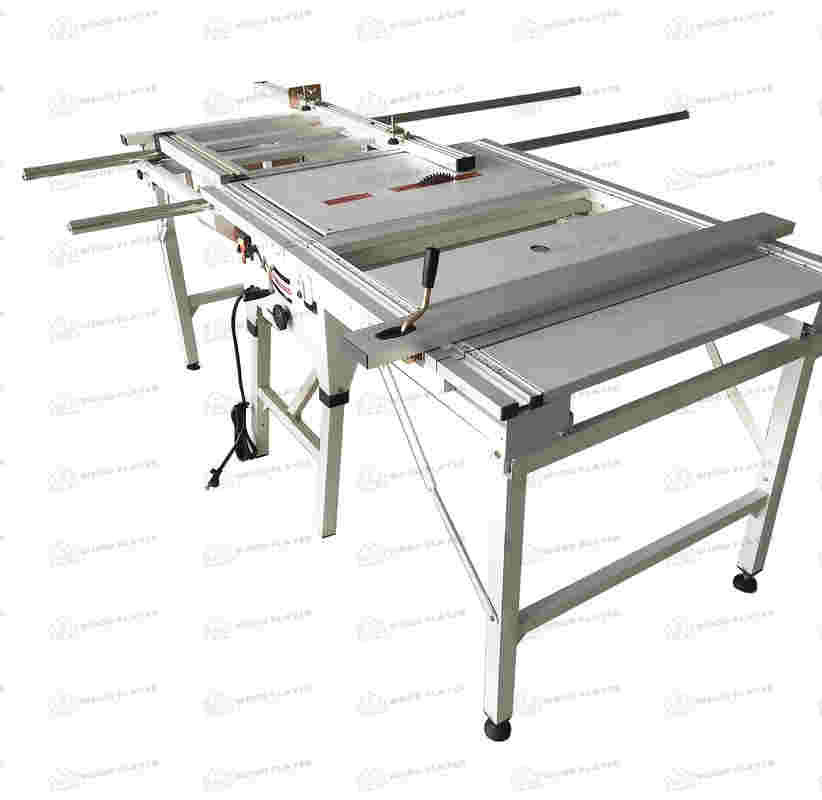 Dia 230mm 2100W Woodworking Table Saw Machine Horizontal 2.6mm Thick