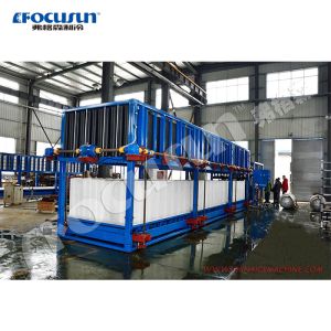 10ton Ice Storage Capacity Mobile Containerized Block Ice Maker Machine for