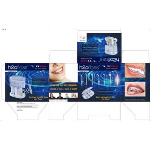 Professional Countertop Water Flosser with 1000ml Large Capacity High Pressure