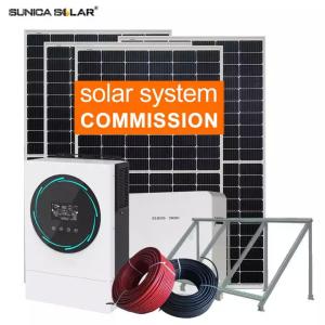 China INMETRO 3kw Off Grid Solar System 5kw 10kw Home Solar Panel Kit factory