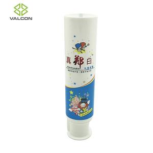 China Blank Plastic Toothpaste Tubes Flip Cap LDPE Material Hot Stamping factory