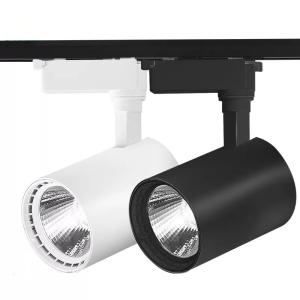China Aluminum Alloy COB Led Track Light Shop Focus 20 Watt Track Light factory