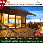 Outdoor Family Luxury Camping Tent 10x10 , Hot Dip Galvanized Steel Frame Tent