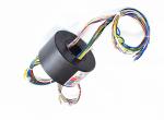 18 Circuits Current Through Bore Electrical Slip Ring 360° Rotating Joint Easy